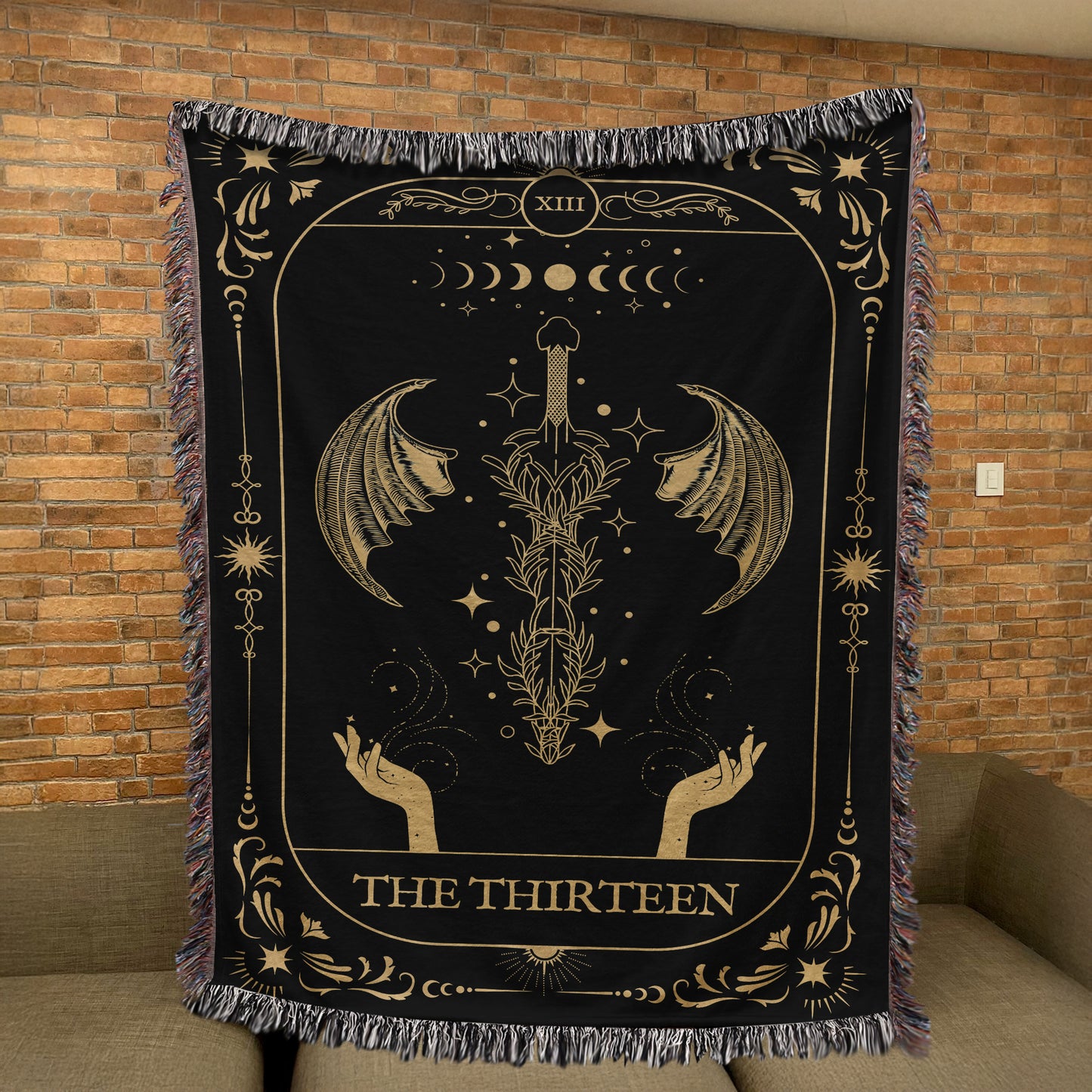 Fallen Wings – A Tribute to the Bat Boys Woven Blanket